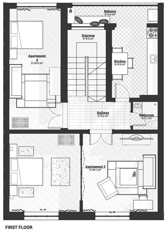 Apartment House Timisoara Luaran gambar